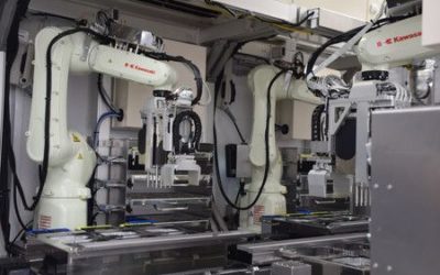 13 ramion robotycznych skraca czas realizacji testów PCR z 5h do 80 minut