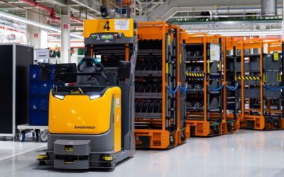 Audi Hungaria: „inteligentna logistyka” z systemem transportu bezzałogowego